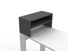 Load image into Gallery viewer, Shown: Blackburn Pigeonhole Multi-Use Shelf in Charcoal
